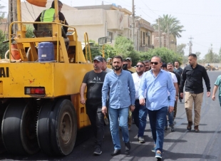 المعمار علاء معن يتابع اعمال التطوير والاكساء في عدد من من مناطق بغداد 