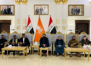 الجنابي يستقبل اهله واخوته من مختلف المناطق