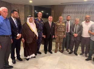 الوكيل البرزنجي يلتقي عددًا من شيوخ العشائر والمثقفين والرموز العراقية 