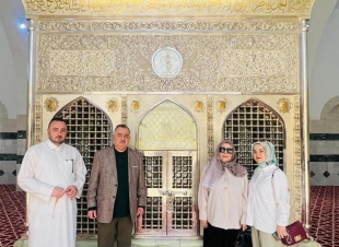 من أرض مؤتة الخالدة… البرزنجي وعائلته يجددون معاني الوفاء عند أضرحة قادة الإسلام الشهداء في رحاب يوم عرفة المبارك