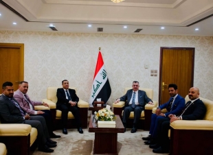 الوكيل البرزنجي يلتقي عددًا من أعضاء نقابة المحامين العراقيين