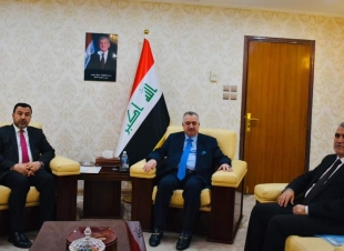 الوكيل البرزنجي يستقبل عضوين في مجلس النواب