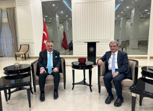 الوكيل البرزنجي يلبي دعوة افطار خاصة من وكيل وزارة الخارجية التركية في بغداد