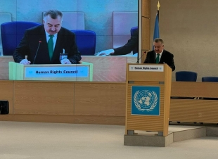 وكيل وزارة الخارجيَّة للشُؤُون مُتعددة الأطراف والشُؤُون القانونيَّة يُلقي كلمة العراق في الجزء رفيع المُستوى للدورة (55) لمجلس حقوق الإنسان 