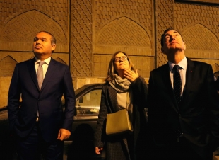 وسط حضور دبلوماسي اجنبي وعربي، المعمار علاء معن امين بغداد يعلن انطلاق الفعاليات الثقافية الرائدة لاحياء معالم العاصمة التراثية من زقاق المتنبي