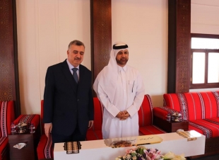 السفير عمر البرزنجي يشارك في افتتاحية مهرجان حلال ٢٠٢٠ المقام في كتارا