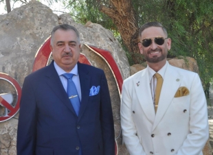 سفير جمهورية العراق لدى المملكة الأردنية الهاشمية يشارك في افتتاح معلم سياحي في تل الرمان