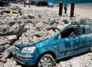 زلزال قوي يضرب اليونان