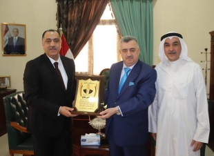 السفير البرزنجي يستقبل رجل الاعمال العراقي السيد عامر عبدالعال