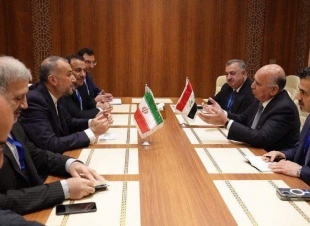 نائب رئيس مجلس الوزراء وزير الخارجيَّة يبحث مع نظيره الإيرانيّ الجهود المبذولة لوقف الحرب على ⁧ غزّة