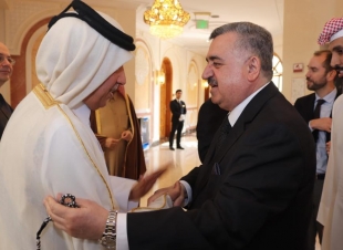 السفير عمر البرزالسفير عمر البرزنجي يحضر حفل توديع عدد من السفراء المعتمدين لدى دولة قطر الشقيقة