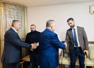 سفير جمهورية العراق لدى المملكة الأردنية الهاشمية يشارك في مجلس عزاء عقيلة الحاج تحسين البياتي