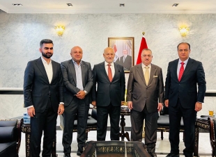 سفير جمهورية العراق لدى المملكة الأردنية الهاشمية يستقبل مستشار رئيس الجمهورية لشؤون العشائر