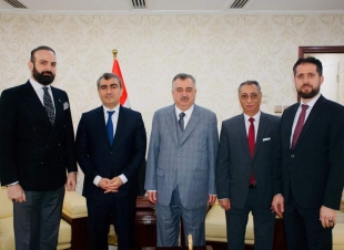 السفير البرزنجي يستقبل سفير جمهورية العراق لدى جمهورية إيطاليا