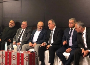 السفير عمر البرزنجي يحضر مجلس عزاء المرحوم مازن بديع جمال 