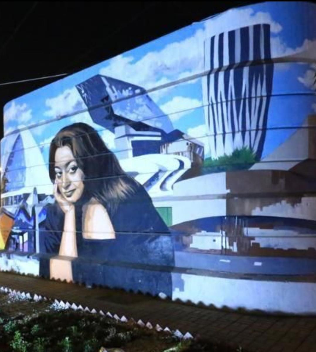 بمناسبة اليوم العالمي للمرأة المعمار علاء معن يعلن اطلاق امانة بغداد اسم المعمارية الراحلة زُها حديد على احد شوارع العاصمة بغداد