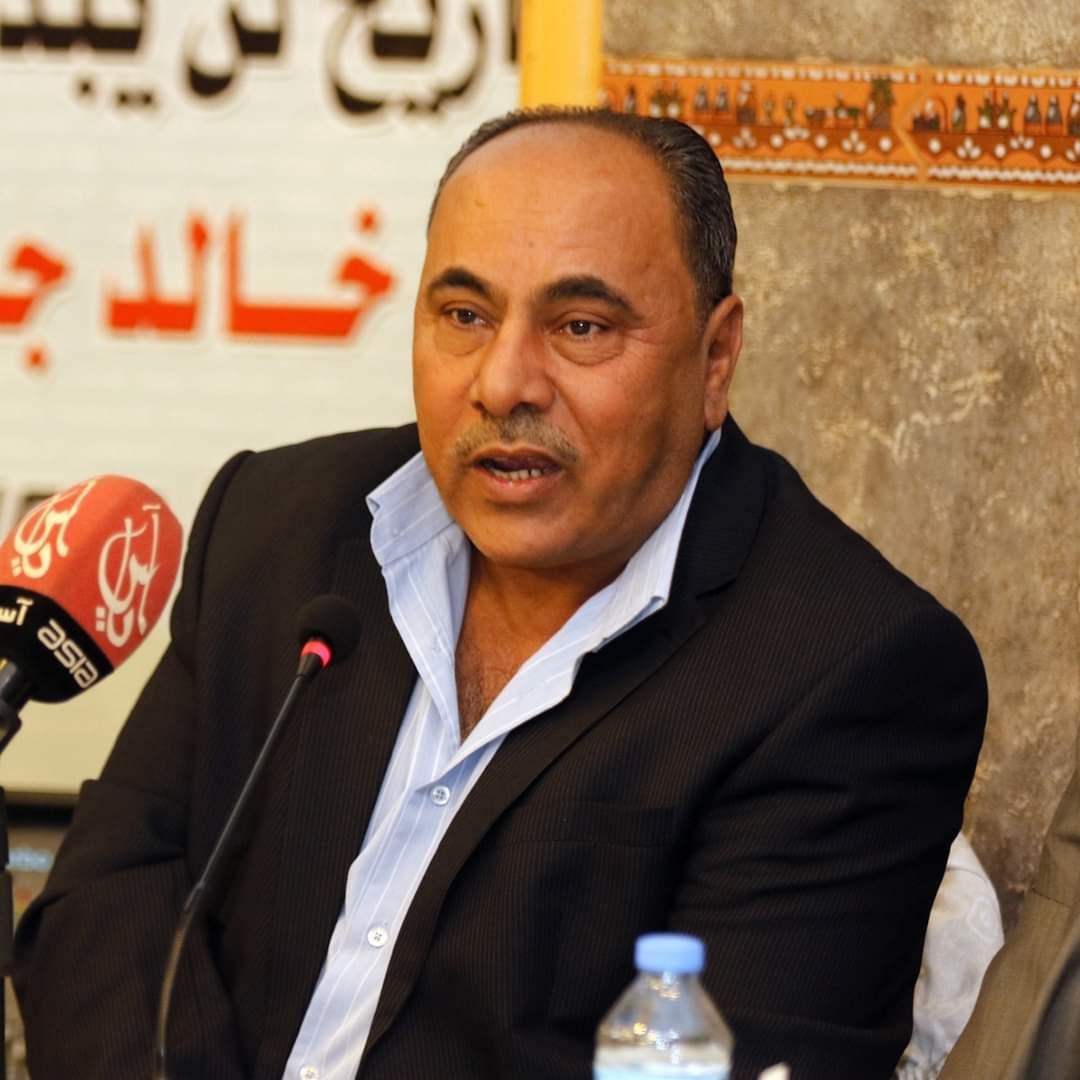 الأتحاد العربي للصحافة الرياضية يهنئ خالد جاسم بمناسبة الفوز .