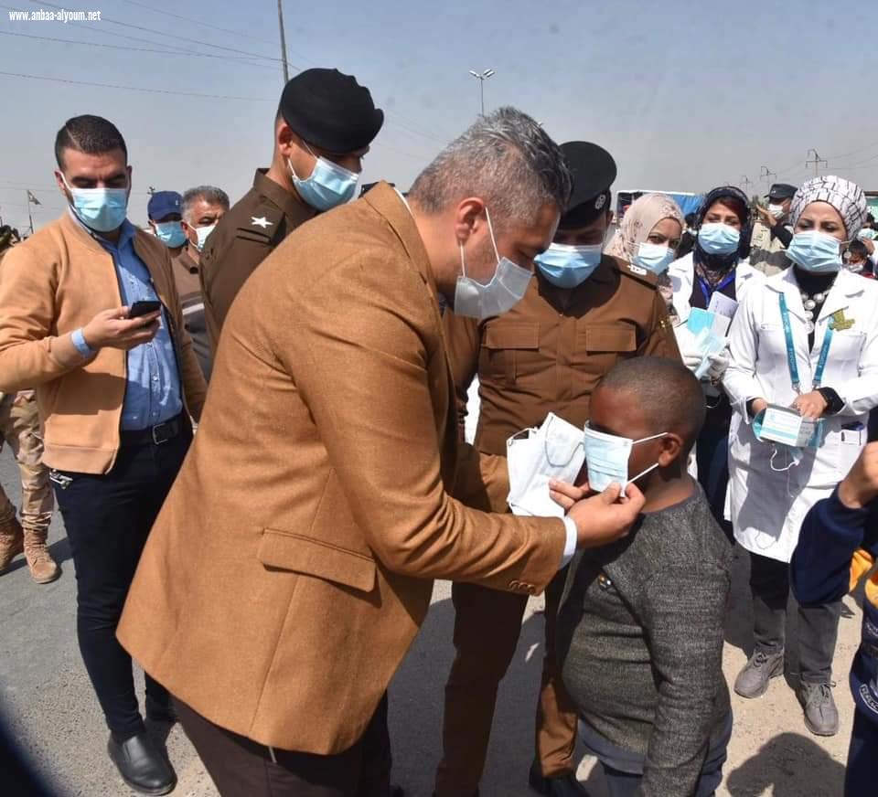 تتواصل جهود قطاع الدورة للرعاية  الصحية الاولية في تنفيذ الحملات الميدانية على طريق سير زائري الامام موسى الكاظم(ع) 