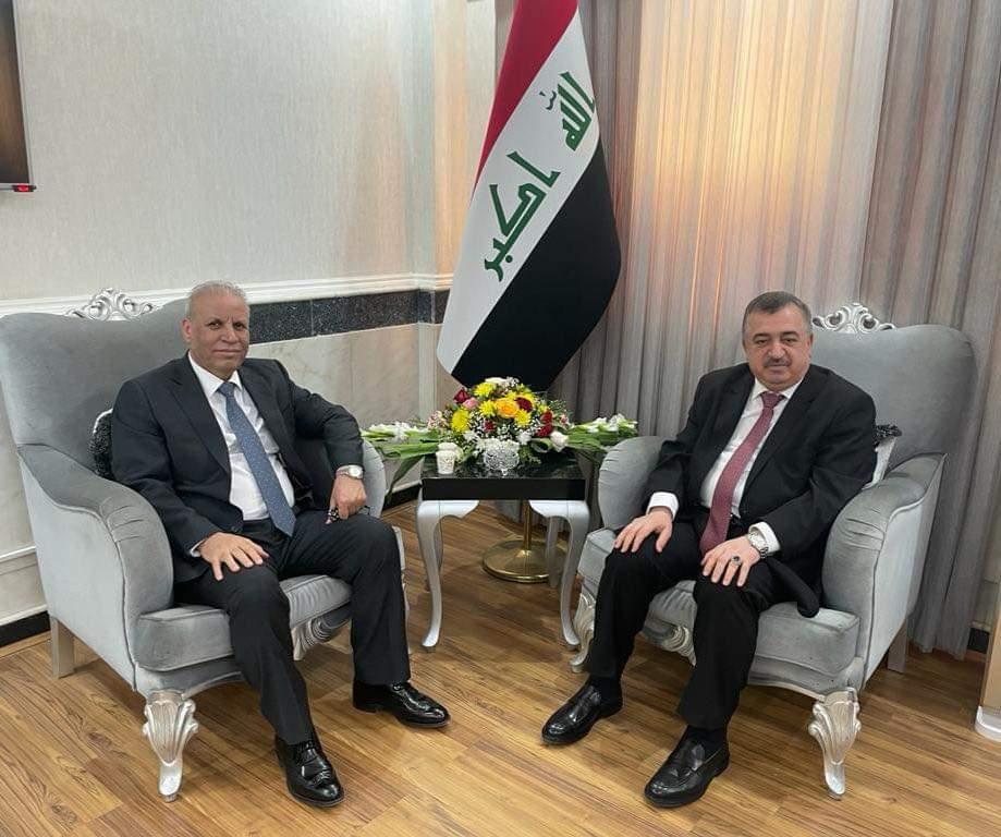 الوكيل البرزنجي  يستقبل السيد وكيل الوزارة للشؤون متعددة الأطراف 