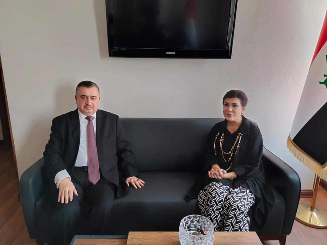 وكيل وزارة الخارجية عمر البرزنجي يلتقي أصحاب السعادة السادة الوكلاء