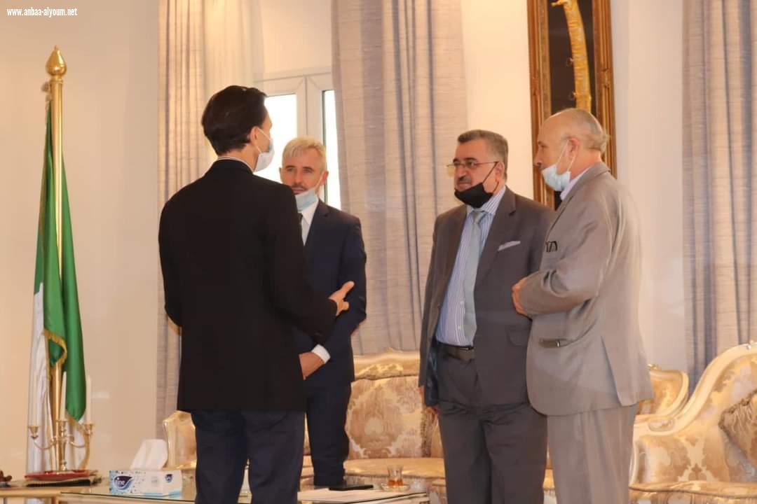    السفير عمر البرزنجي يحضر مجلس عزاء والدة سفير  الجمهورية الجزائرية