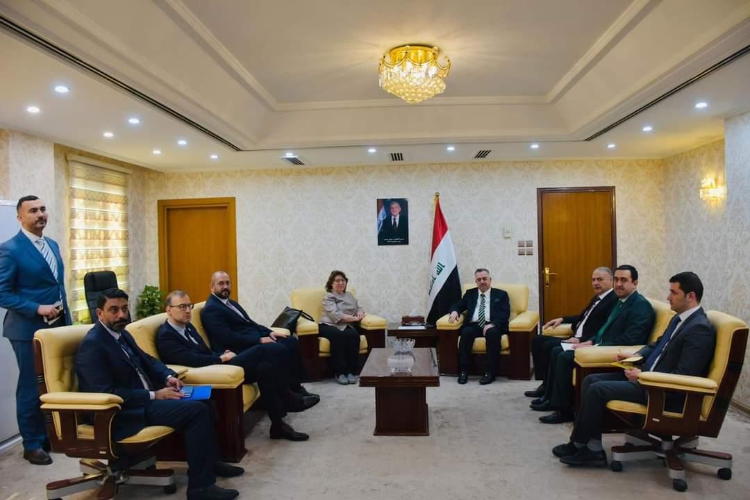  .   ‏وكيل وزارة الخارجية للشؤون متعددة الأطراف والشؤون القانونية يستقبل وفد المنظمة الدولية للهجرة (IOM)