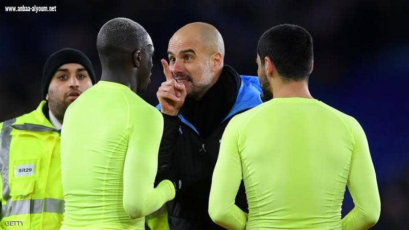 غوارديولا يطالب لاعبيه بالقتال أمام ريال مدريد