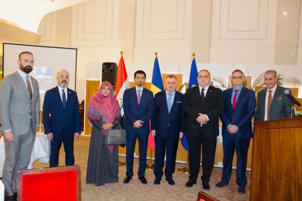  السفير البرزنجي يمثل السيد وزير الخارجية في إحتفالية العيد الوطني الروماني