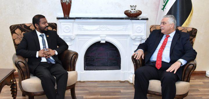 رئيس دائرة آسيا وأستراليا يلتقي القائم بالأعمال المؤقت لجُمهوريَّة سريلانكا