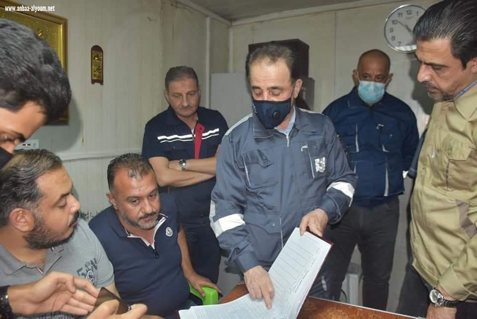 وكيل الوزارة لشؤون الانتاج يعفي مدير قطاع الدورة ومعاونه ومسؤولي فرق الصيانة من مناصبهم