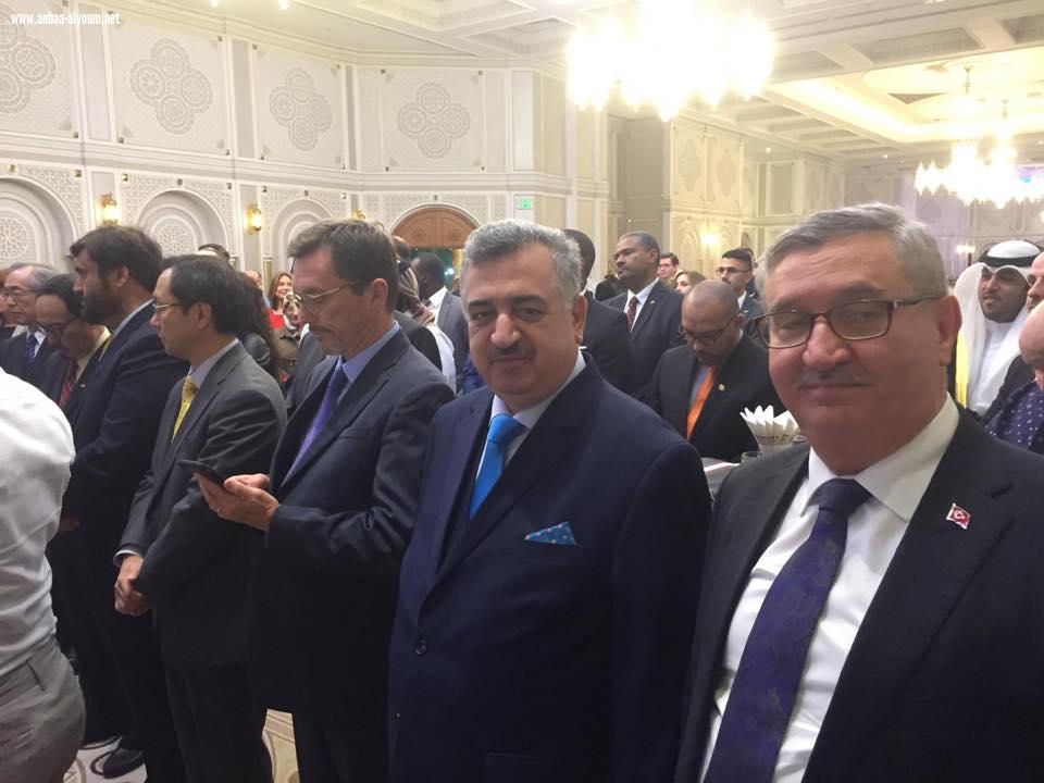 البرزنجي يحضر احتفالية العيد الوطني لجمهورية كوسوڤا في العاصمة القطرية الدوحة