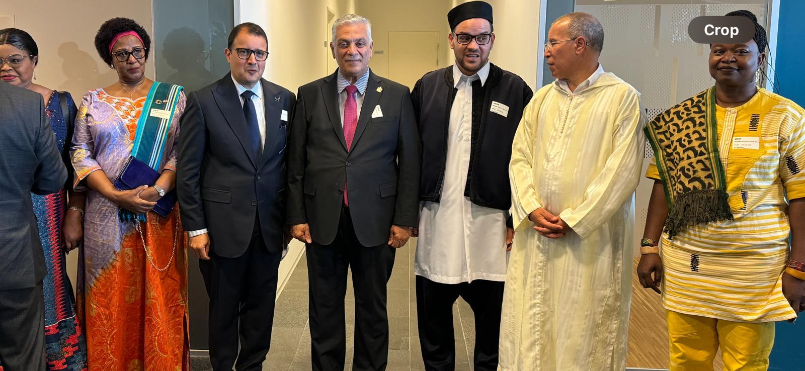 رئيس بعثة جمهورية العراق في الدنمارك يشارك في احتفالية يوم افريقيا  .