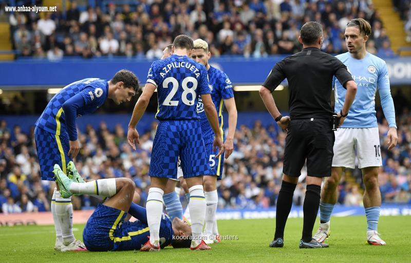 بالصور: مانشستر سيتي يثأر من تشيلسي بلدغة جيسوس