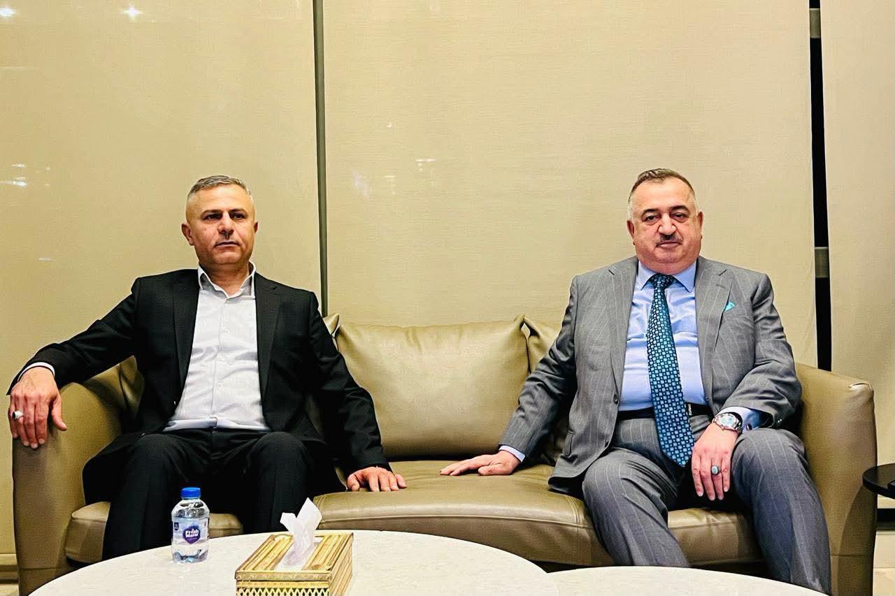سفير جمهورية العراق لدى المملكة الأردنية الهاشمية يستقبل الوكيل الأقدم لوزارة الداخلية العراقية