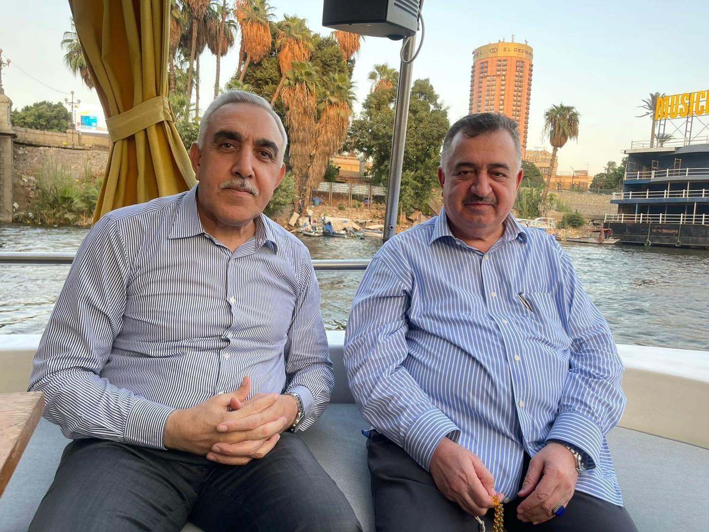 الوكيل البرزنجي يُجري جولة نهرية في النيل 