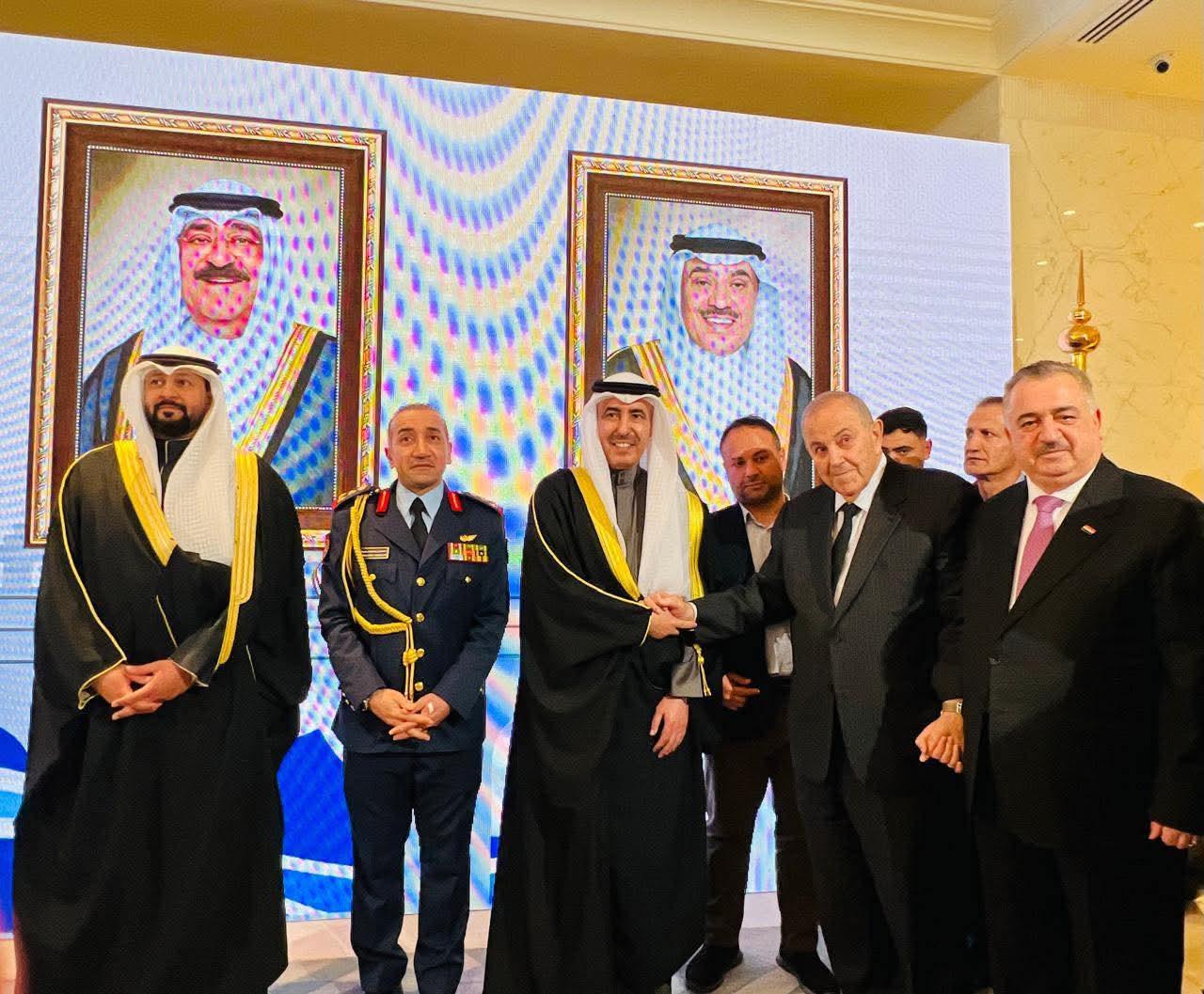 سفير جمهورية العراق لدى المملكة الأردنية الهاشمية يشارك في احتفال سفارة دولة الكويت بالعيد الوطني الخامس والستين