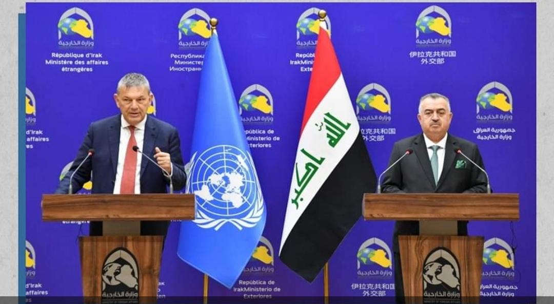 وكيل وزارة الخارجية للشؤون متعددة الأطراف والشؤون القانونية يستقبل المفوض العام لوكالة الامم المتحدة