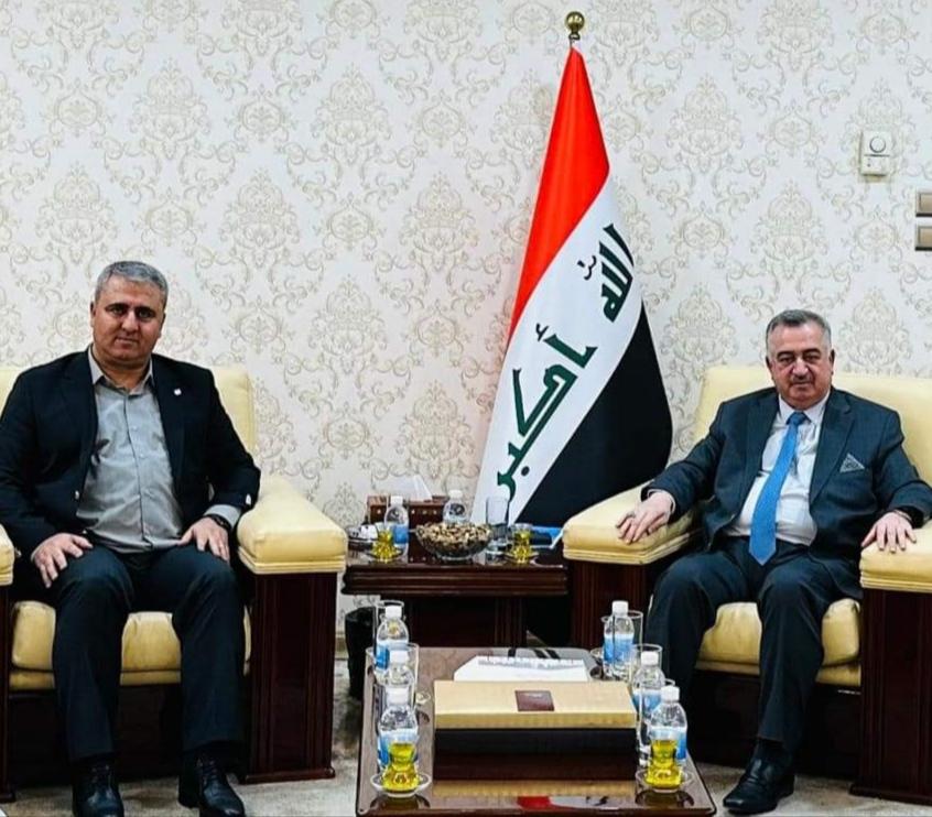 وكيل وزارة الخارجيَّة للشُؤُون مُتعددة الأطراف والشُؤُون القانونيَّة يستقبل النائب الثاني (الأسبق) لرئيس مجلس النواب .