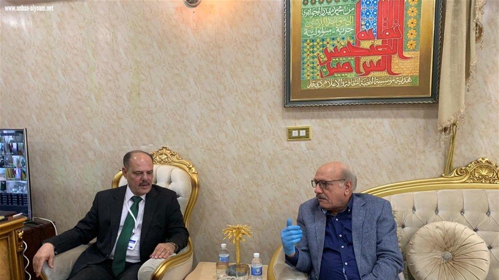 نقيبا الصحفيين والمحامين يبحثان تشكيل الحكومة والاجراءات المتخذة لمواجهة كورونا