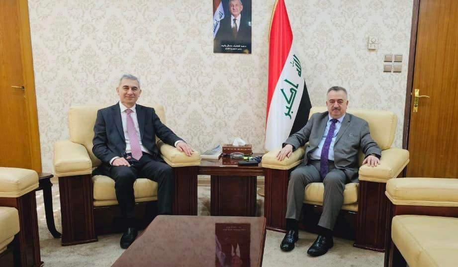 ‎الوكيل البرزنجي يستقبل سفير جمهورية العراق لدى مملكة بلجيكا