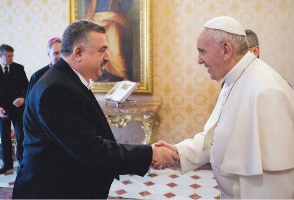 نحن شعب يتنفس برئة واحدة ولاراد لإرادة الله !!  أنباء اليوم : تحاور سفير جمهورية العراق لدى الكرسي الرسولي الفاتيكان