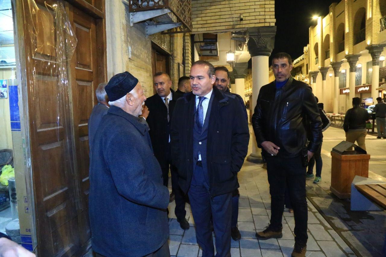 المعمار علاء معن يدعوا المثقفين واصحاب المكتبات للاستمرار بفعالياتهم المسائية في  بغداد.