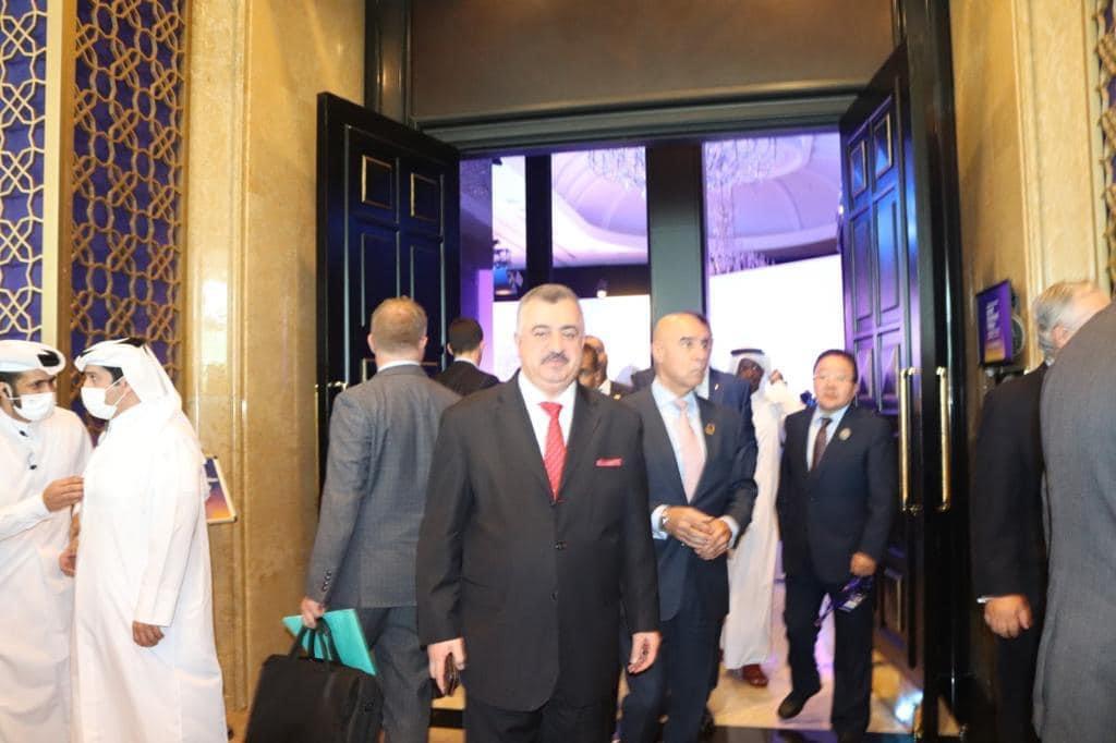 تحت رعاية صاحب السمو امير دولة قطر سفير جمهورية العراق لدى دولة قطر يشارك في النسخة الثانية لمنتدى قطر الاقتصادي