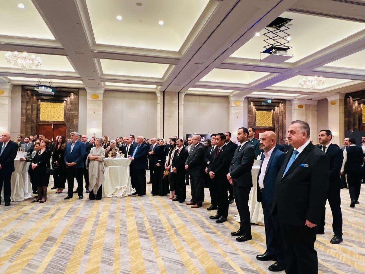 سفير جمهورية العراق لدى المملكة الأردنية الهاشمية يشارك في حفل الاستقبال بمناسبة اليوم الوطني لليابان