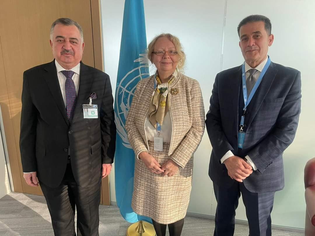 وكيل وزارة الخارجيَّة للشُؤُون مُتعددة الأطراف والشُؤُون القانونيَّة يلتقي مدير مكتب الأمم المُتحدة في جنيف/ الأمين العام لمُؤتمر نزع السلاح 