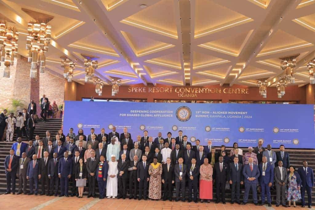 على هامش الإجتماع الوزاري لحركة عدم الانحياز التاسع للمدة من 17 إلى 18 كانون الثاني 2024