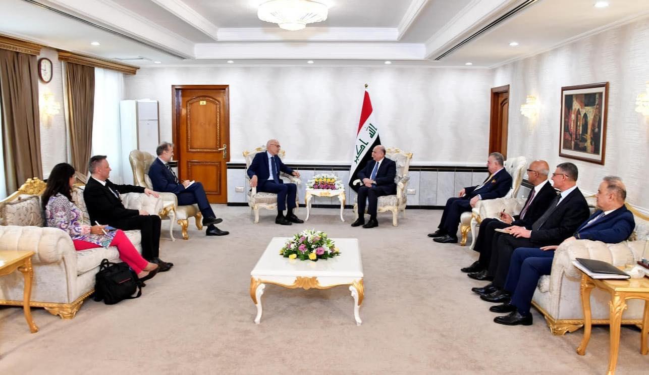 نائب رئيس مجلس الوزراء وزير الخارجيَّة فؤاد حسين يستقبل مفوّض الأمم المتّحدة الساميّ لحقوق الإنسان