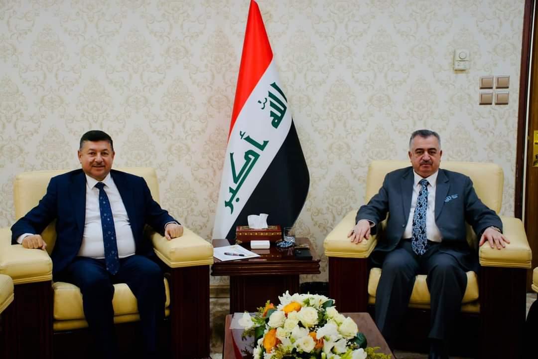 الوكيل البرزنجي يستقبل رئيس إتحاد الحقوقيين العراقيين العام، الأمين العام المساعد لإتحاد الحقوقيين العرب.