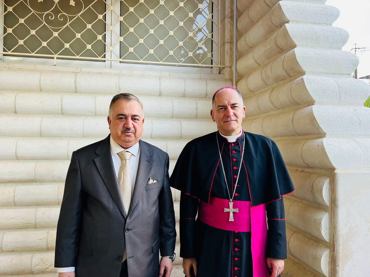 سفير جمهورية العراق لدى المملكة الأردنية الهاشمية يشارك في احتفال الكرسي الرسولي باليوم الوطني لدولة الفاتيكان