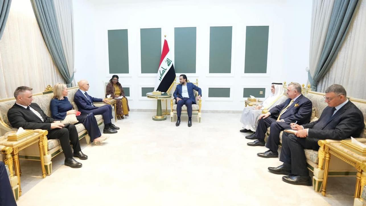 رئيس مجلس النواب يستقبل مفوّض الأمم المتحدة السامي لحقوق الإنسـان